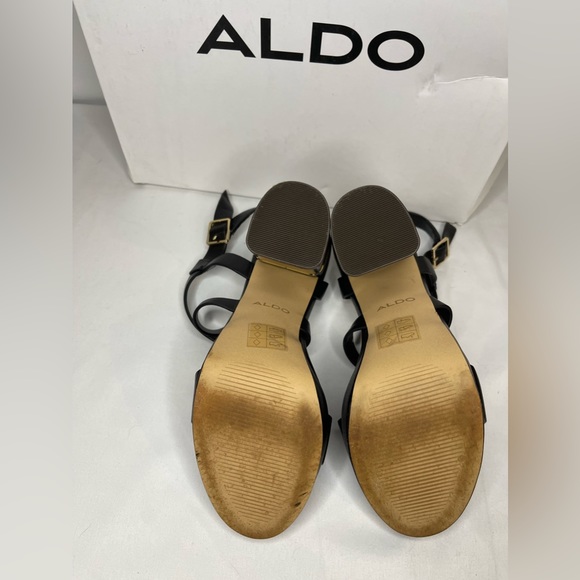 Aldo Strappy Platform Sandal, with Original Box, Size 8.5 - Picture 4 of 5